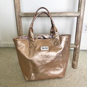 Tone It Up metallic gym bag